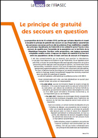 Note : Le principe de gratuité des secours en question